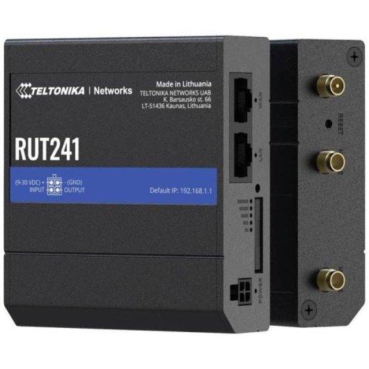 Teltonika RUT241 4G LTE WiFi Fast Ethernet industriële router