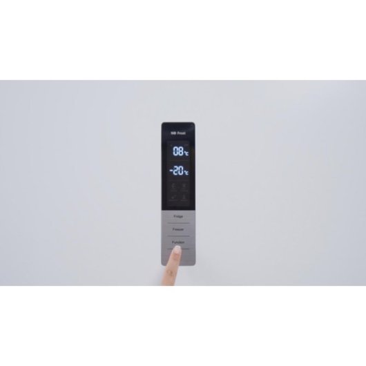Kühl-Gefrier-Kombination Cecotec Evvo F55 Total No Frost 186cm 322L D Weiß