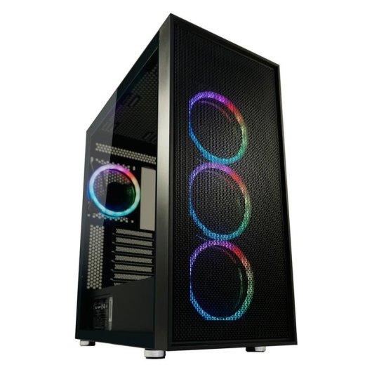 Boîtier PC Gaming LC-Power Black_Wanderer_X avec Verre Trempé