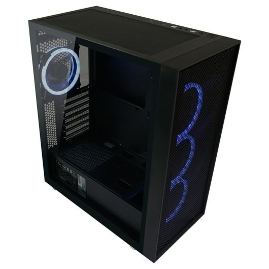 Boîtier PC Gaming LC-Power Black_Wanderer_X avec Verre Trempé
