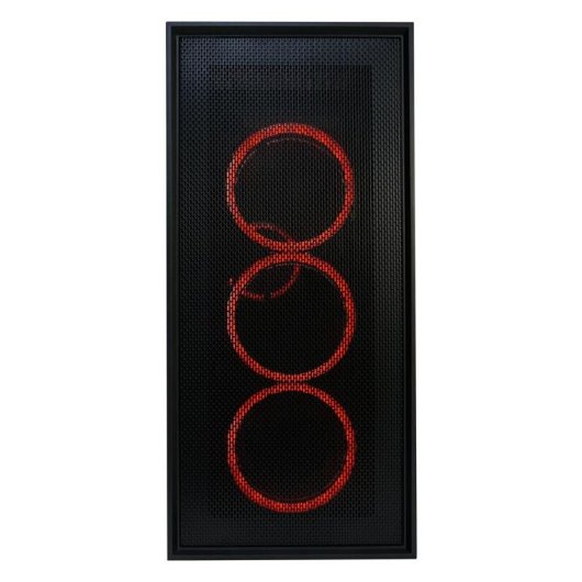 Boîtier PC Gaming LC-Power Black_Wanderer_X avec Verre Trempé