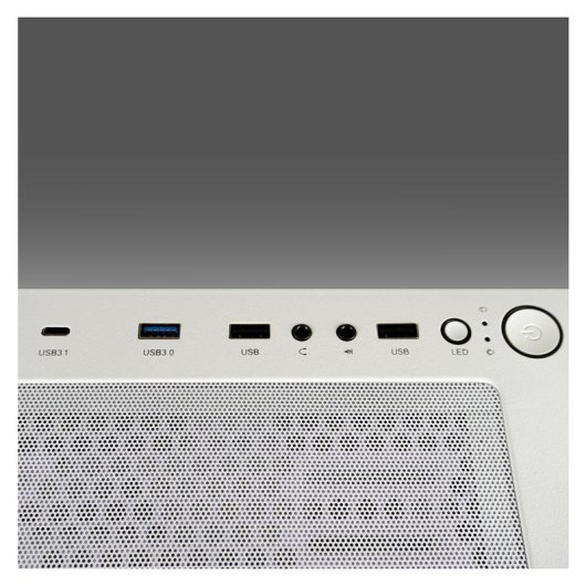 LC-Power Gaming 802W White Wanderer X witte ARGB-behuizing