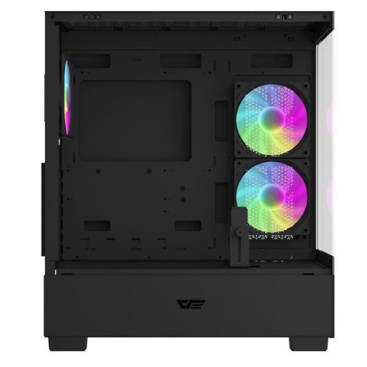 ATX PC-behuizing DarkFlash DS500 RGB Zwart RGB-ventilatoren