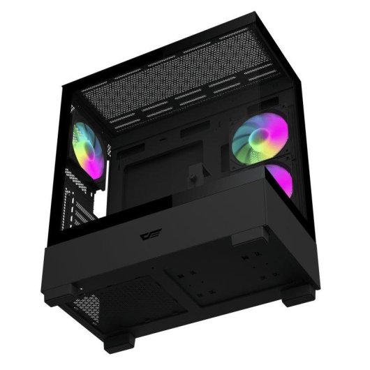 ATX PC-behuizing DarkFlash DS500 RGB Zwart RGB-ventilatoren