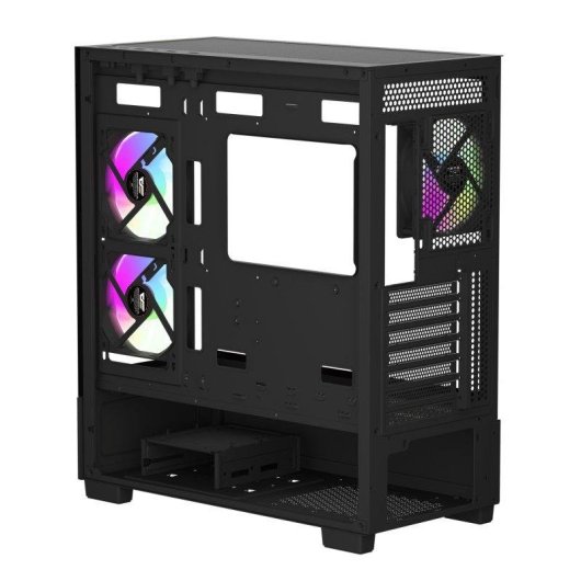 ATX PC-behuizing DarkFlash DS500 RGB Zwart RGB-ventilatoren