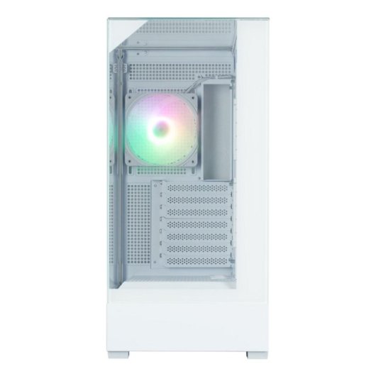Caja PC Zalman P40 Prism Plus Blanca Torre Midi ATX Cristal Templado A-RGB
