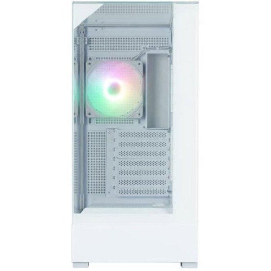 Caja PC Zalman P40 Prism Plus Blanca Torre Midi ATX Cristal Templado A-RGB
