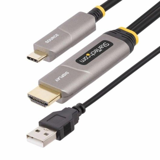 Cable actif optique USB-C vers HDMI AOC 15,2 m 4K60 HDR