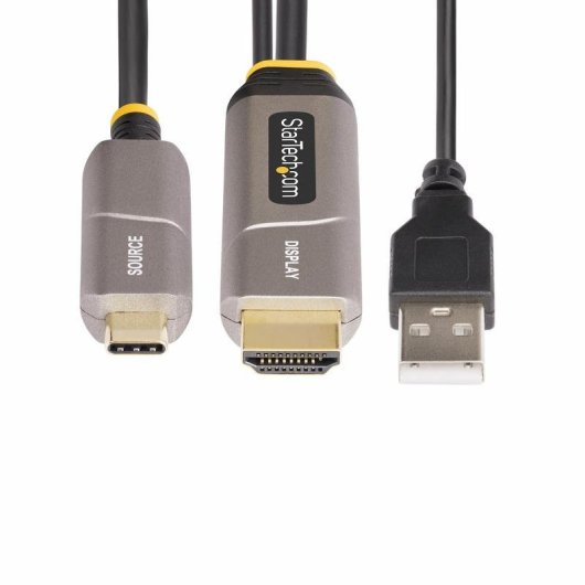 Cable actif optique USB-C vers HDMI AOC 15,2 m 4K60 HDR