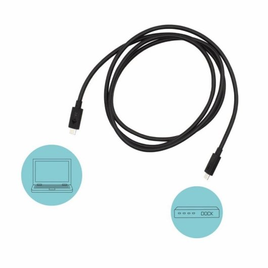 Cable Thunderbolt 3 i-tec 150 cm compatible USB-C