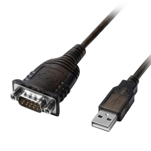 USB-Seriell Adapter Lindy 43413 Grau 1,5 m USB A RS-232 Stecker