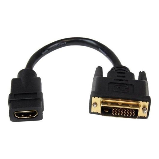 Adaptateur Vidéo DLH DY-TU4726 DVI Mâle HDMI Femelle 20 cm