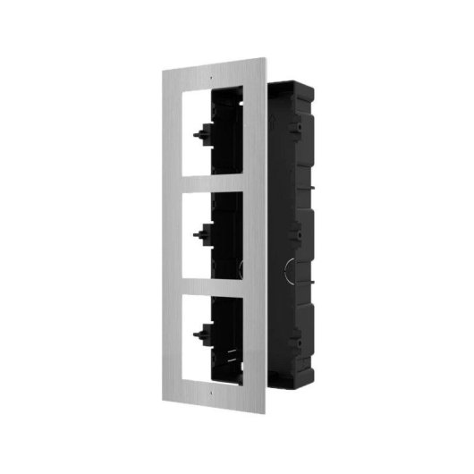 Pannello frontale e scatola di registrazione per videocitofoni Hikvision DS-KD-ACF3/S