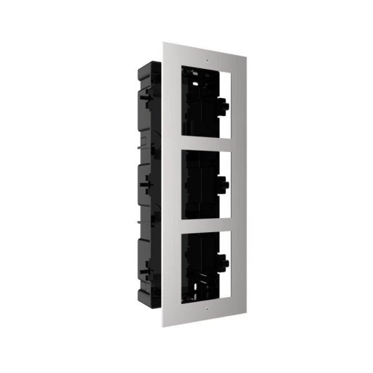 Pannello frontale e scatola di registrazione per videocitofoni Hikvision DS-KD-ACF3/S