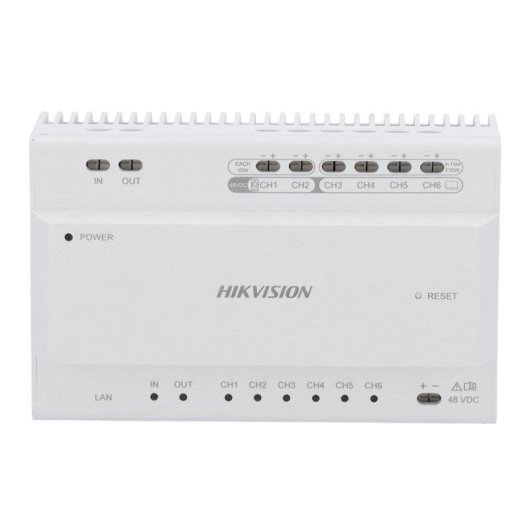 Distribuidor de vídeo Hikvision 6 grupos 2 hilos HD