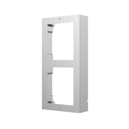 Boîtier Gris pour Vidéophone Hikvision DS-KD-ACW2/S Aluminium et Acier