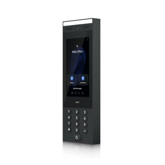 Videocitofono Ubiquiti Ua-intercom Schermo 7” 1024x600 NFC PoE 48V Nero