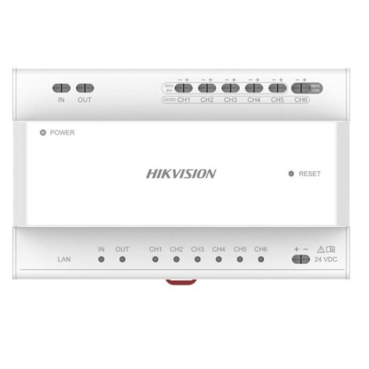 Convertitore Hikvision 6 Gruppi 2 Fili 2 Canali per Hub a Cascata