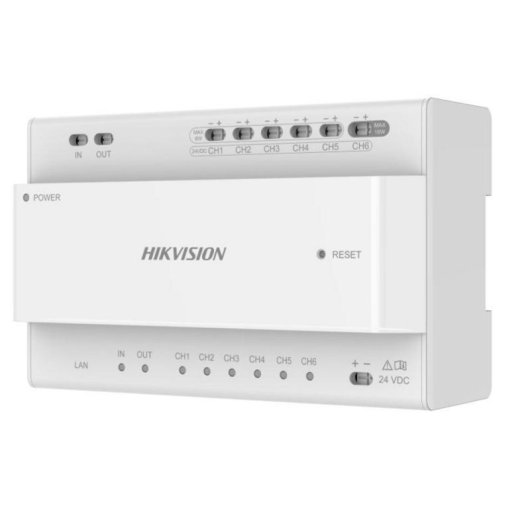 Convertitore Hikvision 6 Gruppi 2 Fili 2 Canali per Hub a Cascata