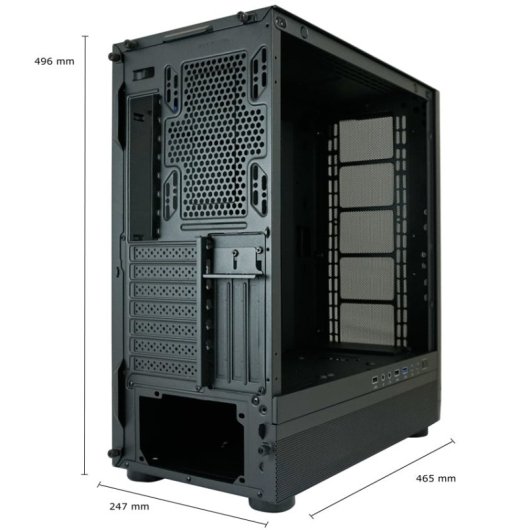 Case PC LC-Power Gaming 900B Lumaxx Gloom Midi-Tower Nero