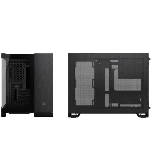 Caixa PC Corsair 2500X Micro-ATX Noir Gris Gestao de cabos