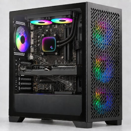 PC de bureau DECLICINFO AMD Ryzen 5 5500 16Go 2To SSD RTX 5050 Windows 11 Pro