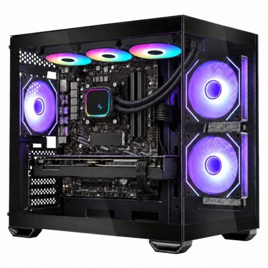 PC de bureau DECLICINFO AMD Ryzen 5 5600 16Go 500Go SSD RTX 5060 Ti Windows 11 Pro