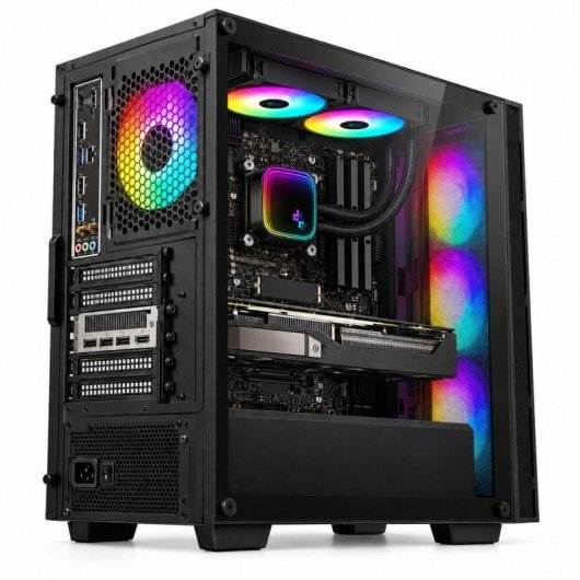 PC de bureau DECLICINFO AMD Ryzen 5 8400F 16Go 2To SSD RX 9060 XT Windows 11 Pro
