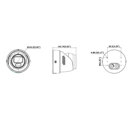 Caméra de surveillance Hikvision DS-2CD2H47G3-LIZS2UY 4MP Extérieure Audio Bidirectionnel