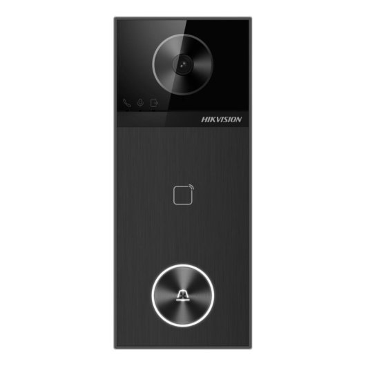 Interphone vidéo WiFi Hikvision DS-KV6114-WBE1 4MP 150° Vision nocturne PoE IP65