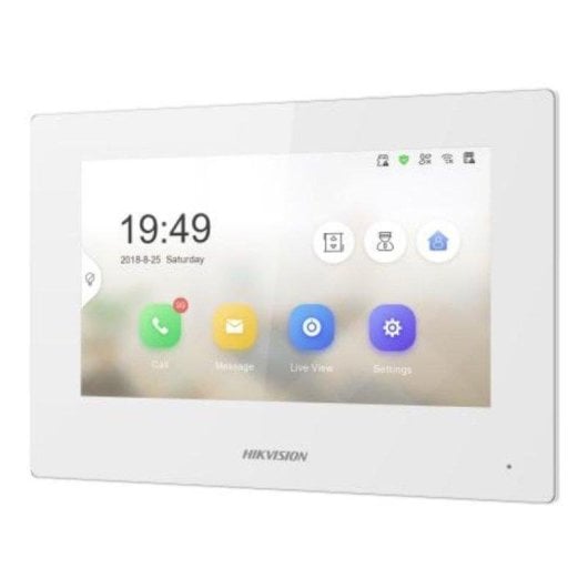 Monitor para videoportero Hikvision DS-KH6320-LE1/White(B) 7"