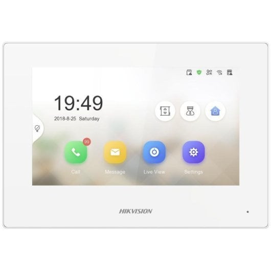 Monitor para videoportero Hikvision DS-KH6320-LE1/White(B) 7"