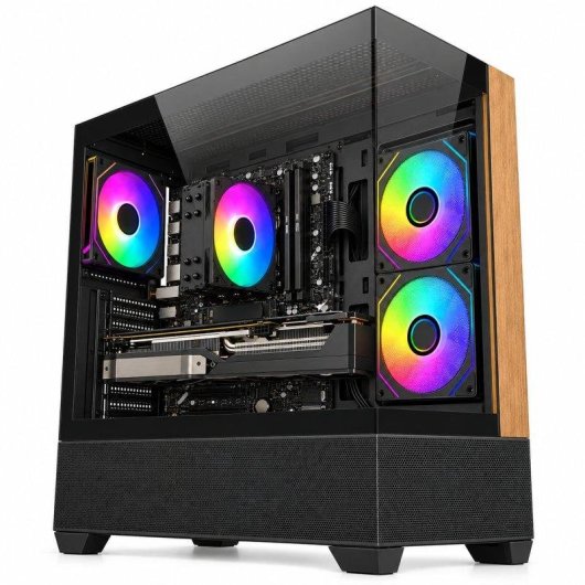 PC de bureau DECLICINFO AMD Ryzen 7 7800X3D 32GB 1TB SSD RX 9070 XT Windows 11 Pro