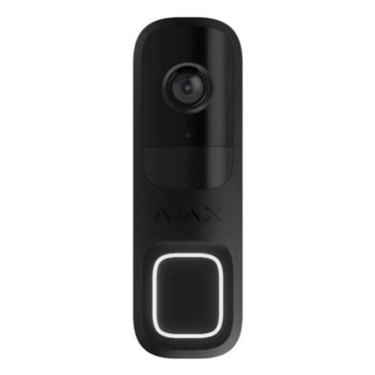 Interphone Vidéo WiFi Ajax AJ-DOORBELL-4-B 4MP 155° Vision nocturne
