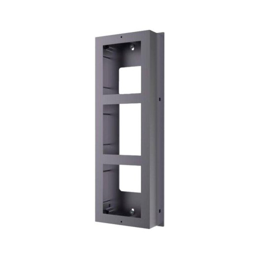 Boîtier de surface modulaire pour interphones vidéo Hikvision en aluminium