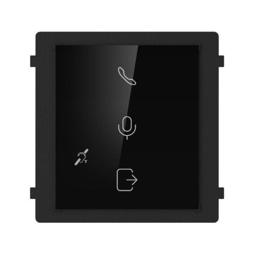Module d’extension vidéo Hikvision DS-KD-PMR IP65 Noir