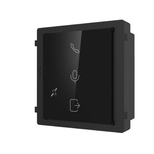 Module d’extension vidéo Hikvision DS-KD-PMR IP65 Noir