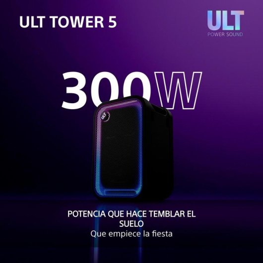 Altifalantes Sony ULT TOWER Bluetooth 300W com XLR e Auracast