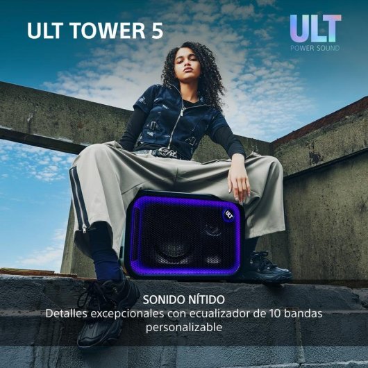 Altifalantes Sony ULT TOWER Bluetooth 300W com XLR e Auracast