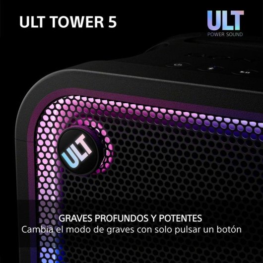 Altifalantes Sony ULT TOWER Bluetooth 300W com XLR e Auracast