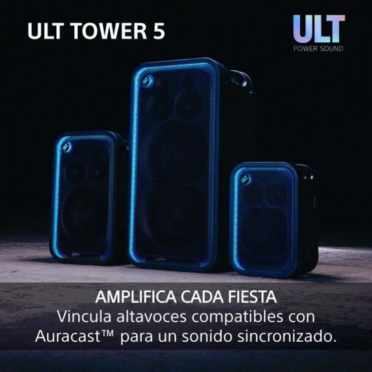 Altifalantes Sony ULT TOWER Bluetooth 300W com XLR e Auracast