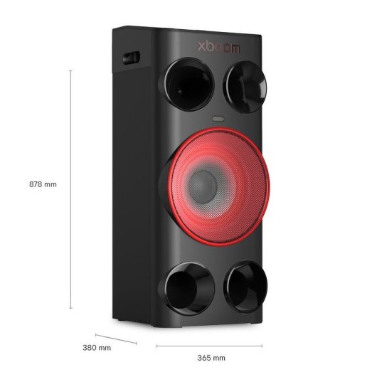 Altavoces LG portátil Bluetooth 340 W con karaoke AI