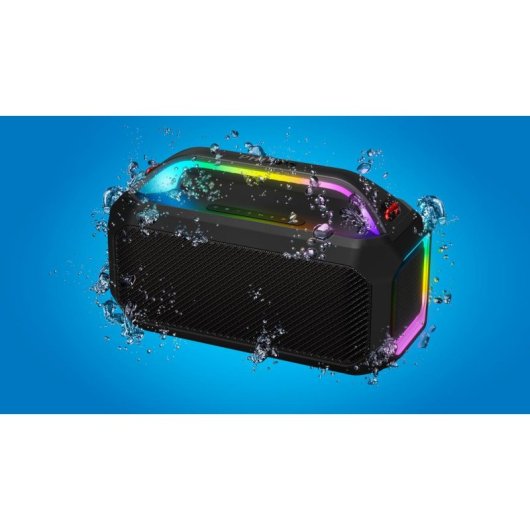 Altavoces Philips portátil inalámbrico y alámbrico 50 W con luces LED e IP67