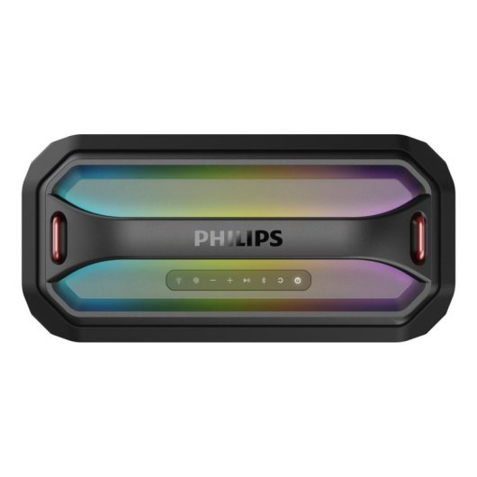 Altavoces Philips portátil inalámbrico y alámbrico 50 W con luces LED e IP67
