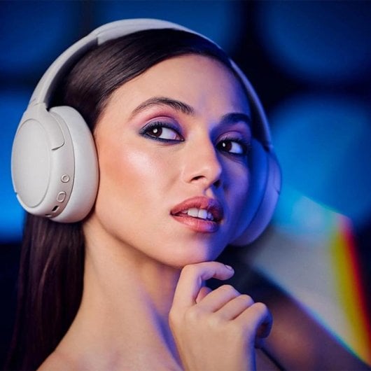 Auriculares Panasonic RB-M600B inalámbricos Bluetooth con cancelación de ruido, beige