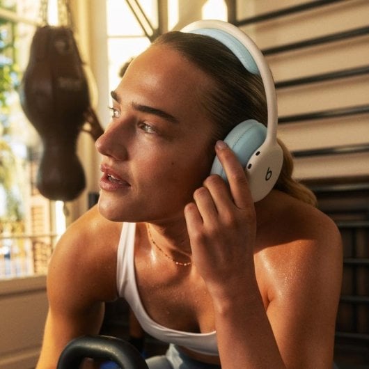 Auricolari Beats 360 wireless Bluetooth con cancellazione rumore, microfono e IPX4, colore Cloud