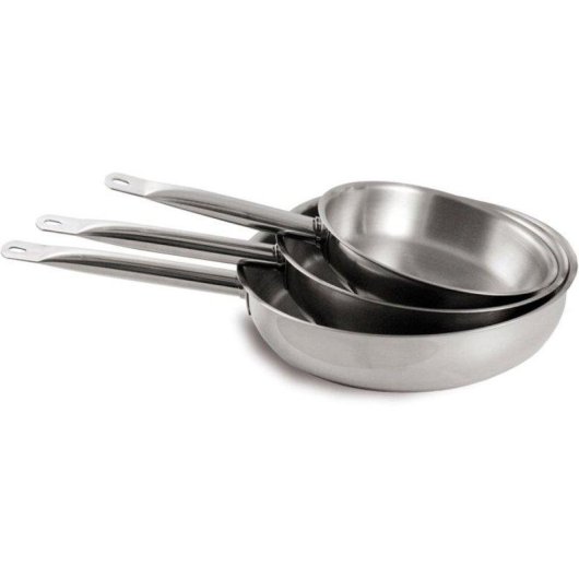Sartén Baumalu Acero Inoxidable 28 cm Compatible Inducción