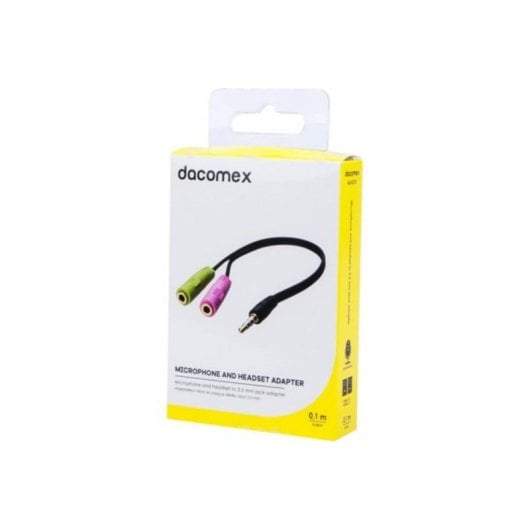 Audioadapter Dacomex 3,5 mm Klinke Stereo Mikrofon