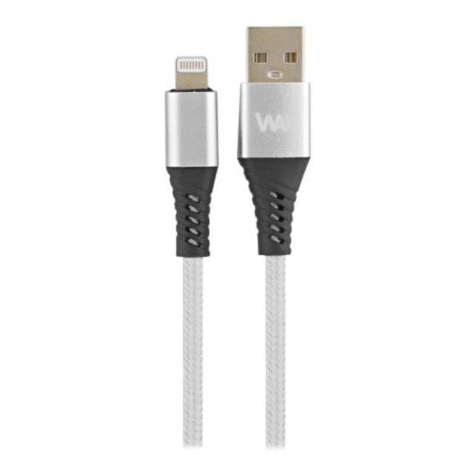 Cable TnB Way WCBL02GR USB A Lightning 2 m Cinza