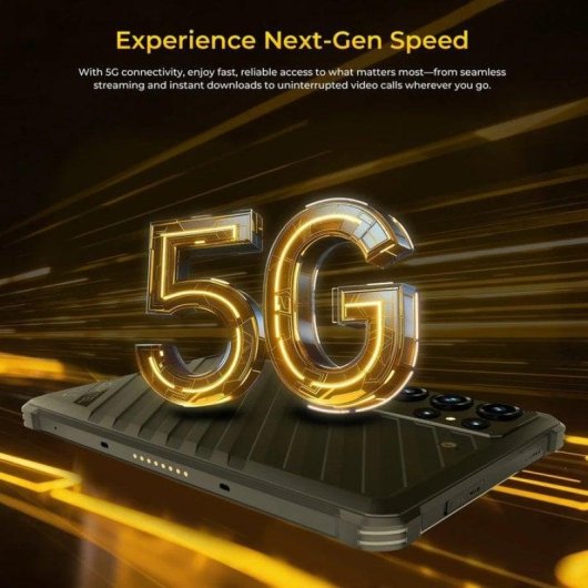 Tablet Oukitel RT11 WiFi + 5G 8" 8GB 128GB Negro